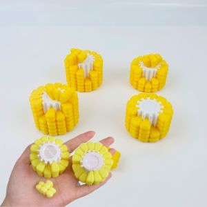 Funy 3D Printing Corn Magic Cube Stress Relieving Toys Tetris Jigsaw Puzzle Originality Becrypt Brain Burning Developmental Toys