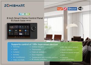 zemismart Smart Switch with 8/10inch LCD Touch Panel Screen Connect with Tuya WiFi/Zigbee Devices Smart Home Automation Scene Control Centerbuilt in Zigbee HubSupport 3-party APK Install