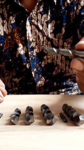 Mata Bor 3 PCS VARIANT STEP DRILL Dril Mata Bor Pagoda Besi Kerucut Cone Drill Hole Saw Multi