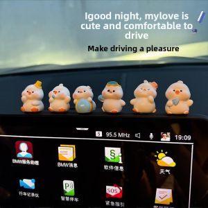 KAXIUMAN | Cute Cartoon Rabbit Car Decor Dashboard Ornament