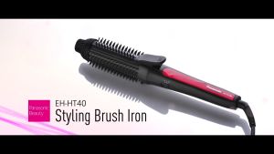 🅵🆁🅴🅴 🅳🅴🅻🅸🆅🅴🆁🆈 PANASONIC EH-HT40 Hair Curler 180C Volume Alunite Coating Suppression Brush & Clip (32mm) EH-HT40-K655