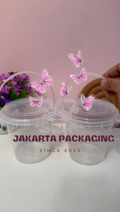 Toples Tabung Plastik Serbaguna Dengan Ukuran 500ml&700ml – Cocok untuk Minuman Snack Jakartapackaging MN-1670