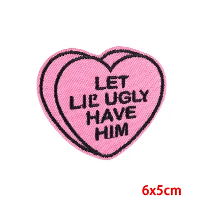 Miếng Dán Thêu Feminism Girl Power Tự Làm Ủi Lên Quần Áo May Vá Sticker 3D Thủ Công Thân Thiện Với Môi Trường Chất Liệu Polyester