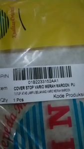 Cover Stop Pet Lampu Stop Cover Tail Vario Karbu KVB 2009 2010 2011 2012 Merk Win