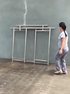 🔰ใช้งานไม่ดีคืนได้โดยตรง🔰ราวตากผ้า รับน้ำหนักได้ 800กก เคลื่อนไหวSUS304 ยืดไสลด์ได้ พับเก็บได้ 165*60*120-200cm Drying Rack มั่นคง ทนทาน ประกอบง่าย แข็งแรงทนทาน คุ้มๆ ราวตากผ้าท่อเหล็ก ราวตากผ้าพับได้ ราวตากผ้าตัว ราวตากผ้าคอนโด ราวที่ตากผ้า