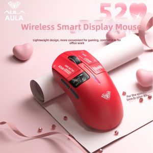 AULA | Wireless Bluetooth USB Rechargeable Lightweight Aesthetic Computer Mouse