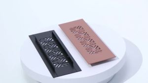 Nắp Thông Gió Hình Chữ Nhật Bằng Hợp Kim Nhôm S Rộng 50cm Lưới Thoáng Khí Trang Trí Dùng Cho Tủ Thông Gió