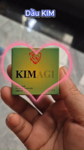 Dầu gió KIM AGI herbal chai 6ml - Sản phẩm của cty dược Agimexpharm