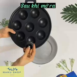 Khuôn bánh khọt chống dính chảo bánh khọt đủ size 7 bánh 8 bánh 10 bánh 12 bánh M120