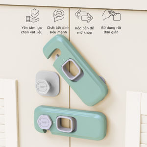 khóa tủ an toàn cho bé cao cấp Khóa cửa tủ lạnh khoá tủ ngăn kéo SHOPER