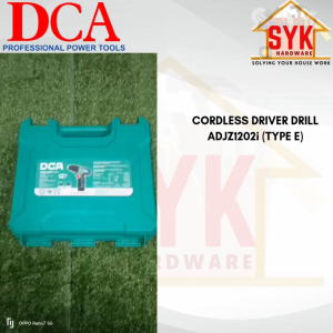 SYK (Free Shipping) DCA ADJZ1202i Cordless Driver Drill 12V Power Tools Hand Drill Mesin Gerudi Bateri