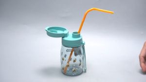 500 Ống hút cong nhựa PP phi 6mm dài 19.5cm nhiều màu sắc dẻo dai an toàn thiết kế nhỏ nhắn xinh xắn