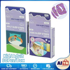★Same Day Shipping★ 30Pcs/Box Anti-Snoring Stickers & Sleep Tapes