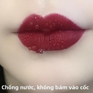 Son Môi Chống Thấm Nước Màu Cà Phê Sữa Không Dính Cốc Lâu Trôi Dưỡng Ẩm Lâu Trôi Màu Cà Rốt Son Môi Lâu Trôi Màu Cà Phê Sữa