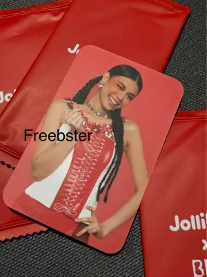 [100% Original] Jollibee X Bini Photocard (Jollibee Bini Photocard) JolliBINI Photocard
