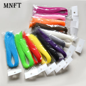 12 Colors 30cm Hard Fiber Streamers for Fly Tying Durable Synthetic Fly Fishing Materials