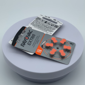 6Pcs/Card Rayovac Hearing Aid Battery Size A13 (PR48) / A675 (PR44) For Air Hearing Aid