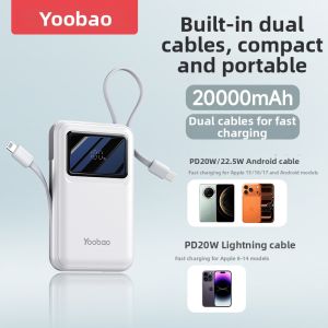 Yoobao | Certified Plane-safe Large Capacity Quick Charge Power Bank 20000mAh