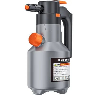 LEIBOO 2L Powerful Electric Foam Sprayer Car Wash Snow Foam Spray Bottle Rechargeable Auto Wash Sprayer Can Car Accessories