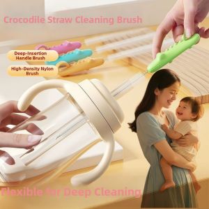 PISSA | Long Handle Bottle Cleaning Brush for Baby