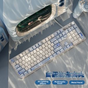 EWEADN | Gaming And Office Suitable Keyboard Mouse Set Mechanical