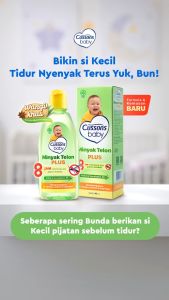 CUSSONS BABY Minyak Telon Oil Plus 150ml || Minyak Telon Bayi || Anti Nyamuk 8 Jam