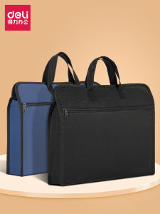 Túi Vải Canvas Dày Deli Túi Đựng Tài Liệu A4 Dung Tích Lớn Túi Đựng Tài Liệu Kế Toán Túi Đựng Tài Liệu Du Lịch Túi Đựng Tài Liệu Học Tập