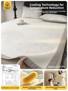 Nanjiren | Cool Summer Bed Sheet A Class Baby Safe Machine Washable
