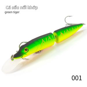 Mồi Câu Giả Hunthouse Swimbait Mồi Nổi Wobblers 120mm/160mm Mồi Cứng Nhân Tạo Khớp Nối Dùng Cho Nước Mặn Câu Cá Pike Cá Bass