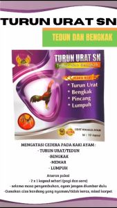 TURUN URAT SN - obat turun urat / tedun / pincang ayam