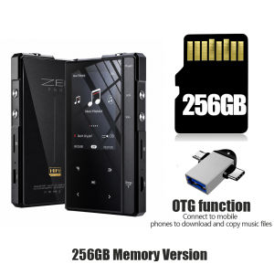 Famue | Máy Nghe Nhạc MP3 Không Mất Dữ Liệu HIFI Z6 Pro DSD512 Giải Mã Nhạc Gốc DAP Với Đầu Ra Cân Bằng 4.4mm 2.5mm Bluetooth Máy Nghe Nhạc Kỹ Thuật Số