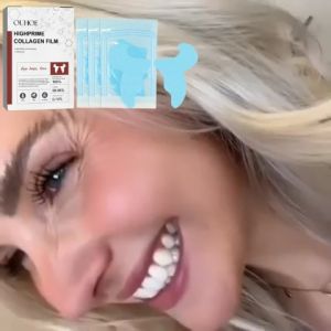 OUHOE มาส์กใต้ตา Hydrolyzed Collagen Eye Mask ให้ความชุ่มชื้นและให้ความชุ่มชื้นแก่ผิวรอบดวงตา ลดถุงใต้ตา ริ้วรอย และกระชับกล้ามเนื้อรอบดวงตา