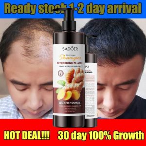 Original Ginger Shampoo Fast Powerful Hair Growth Anti Hair Loss Shampoo Repair Damaged Preventing Hair Drop Shampoo Treatment Hair Care 500ML 生姜防脱生发洗发水 500
