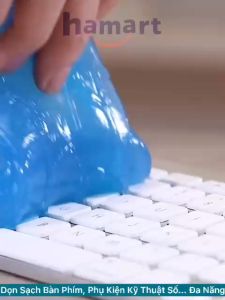 Bùn Gel Silicon Vệ Sinh Bàn Phím Máy Tính Gel Silicon Lau Bụi Xe Ô Tô Điện thoại Đa Năng
