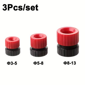 3Pcs Adjustable Drill Depth Stop Collar 3-13mm Drill Bit Depth Guide Stop Ensures Consistent Drilling for Precise Drilling Tool