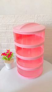 (BISA COD) PROMO Rak Makanan 4 Susun atau 5 Susun Warna / Tudung Saji 4 Susun / Food Cover / Penutup Makanan 5 Susun / Tutup Makanan / Penutup Makanan Insulasi Tahan Panas / Tempat penyimpanan Buah Kue Portable / Tudung Saji Warna