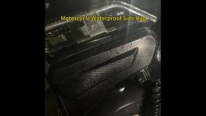 Waterproof Motorcycle Frame Bag & MTB Top Tube Pack - Universal Bike Storage Pouch for Cycling Accessories