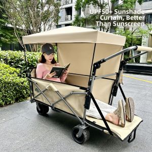 MUXINGREN | Camping Sun-protective UV-resistant Foldable Stroller