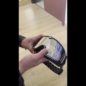 UCHOOSE Goggles Motorcycle Windshield Harley Helmet R Motorcycle Riding Half Helmet Windproof Dustproof Glasses