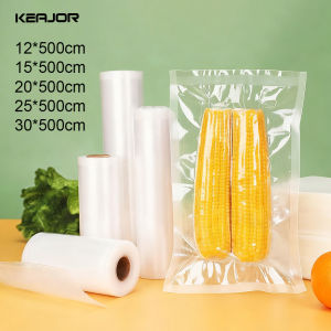 Vacuum Packaging Bags 500cm/Rolls Food Vacuum Storage Bag Food Fresh Long Keeping Sealing Bags Rolls for Kitchen Vacuum Sealer