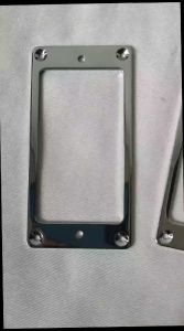 Mounting Frame Pickup Humbucker Metal Chrome