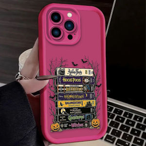 Bandai | Ốp Điện Thoại Silicon Mềm Hình Dơi Đen Halloween Chống Xước Nhẹ Dành Cho iPhone 17/16/16E/15/14/13/12/11 Pro Max X XS S Max XR SE 2020