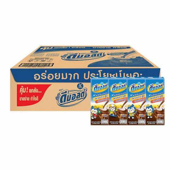 (สินค้ายกลัง) ดีมอลต์ ยูเอชที 90มล. / 180มล. นมมอลต์ช็อกโกแลต