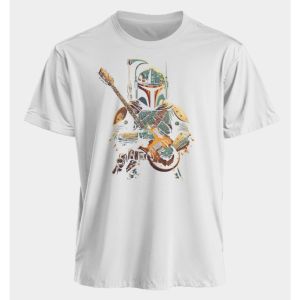 Star Wars Peripheral Printed Cotton Short Sleeve American Mens and Womens Summer Loose Daily Commuter Crew Neck T-Shirt