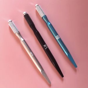 PLC Tattoo Embroidery Handcraft Pen Cross Mouth Multi-Purpose Pen round Three Round Five 3P Needle Eyebrow Tattoo Line Wild Eyebrow Mist Eyebrow Special