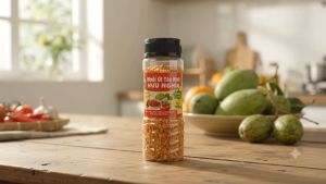 Muối Ớt Tây Ninh Hữu Nghĩa – Hiệu Con Gà 120g | Cay Thơm Đậm Vị Chấm Trái Cây & Ướp Món