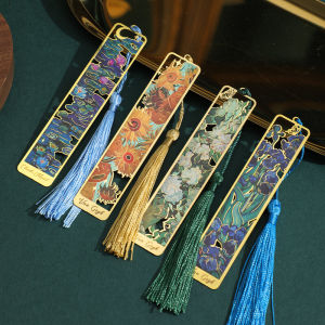 Elegant Hollow out Metal Bookmarks Premium Brass Creative Business Gifts Cultural Relics Memorial Gifts for Teachers