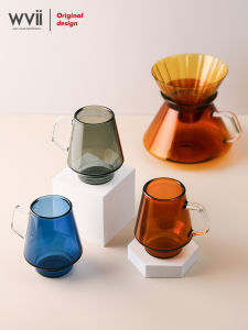 ชุดแก้วกาแฟขนาดเล็กหรูหราสไตล์ยุโรป ชิ้นส่วนของแก้วกาแฟแบบเจาะจงของ Wvii Nordic Luxury American Italian Espresso Fine Quality เซ็ต