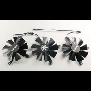 พัดลมการ์ดจอ INNO3D GeForce RTX 4080 4080S 4090 4090D iCHILL X3 Graphics Card Replacement Fan CF-129420S