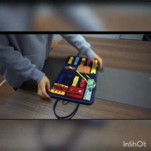 Tas Aktivitas Berpakaian: Mainan Edukasi Anak & Terapi Motorik Halus